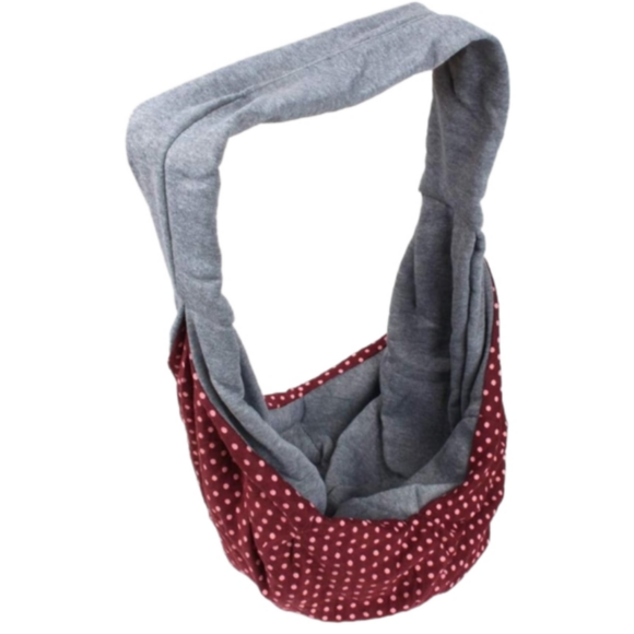 Dog and Cat Sling Carrier – Hands Free Reversible Pet Papoose Bag - Soft Pouch a - Picture 3 of 7